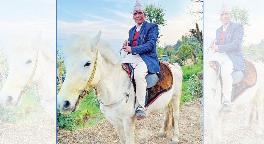 जनप्रतिनिधिले ‘आफ्नै घोडा’ चढेको समाचार